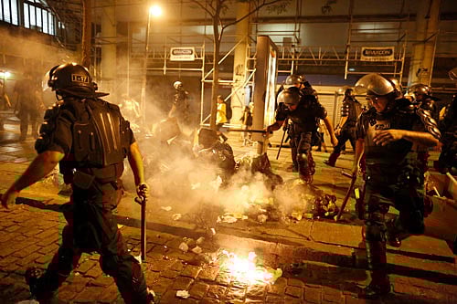A police officer and an inmate were killed and 29 prisoners wounded in the latest riot to hit Brazil's overcrowded prison system, authorities said. Image for representation purpose.