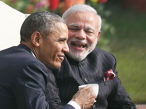 When two leaders gelled over tea...