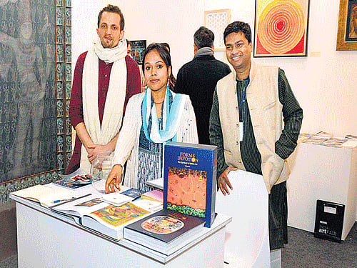 Representatives of  Museum of Sacred Art at IAF. DH Photo