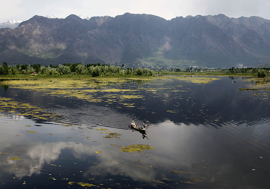 Actor Katrina Kaif has started shooting for her upcoming film 'Fitoor' in the famous Nishat Garden on the banks of Dal Lake in the city. The move is being seen as signalling a comeback of the tourism boom to this flood-ravaged City. AP file photo