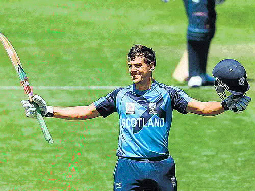 leading the charge Calum MacLeod will have to score consistently if Scotland aim to make any sort of an impact in the World Cup.