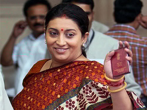 Union HRD Minister Smriti Irani has taken note of the letter written by parents of a 17-year-old, who allegedly committed suicide last month after being upbraided by her school teachers, and will be speaking to them on the matter shortly.PTI File photo
