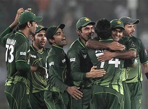 If there is one team among the top eight at the World Cup which could either crash out embarrassingly in the first round or romp to the title, it's Pakistan. File Reuters Image