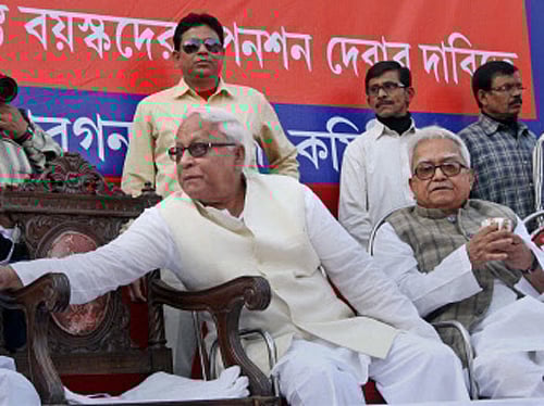 Holding the Mamata Banerjee-led TMC government responsible for the rise in number of crimes against women in West Bengal and demanding punishment for the culprits, Left parties organised a protest rally here today. PTI File Photo.