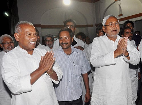 BJP today hit back at JD(U) over allegations that it was plotting a split in the party, saying the entire crisis was triggered by former Bihar Chief Minister Nitish Kumar himself and his obsession for power.PTI File Photo