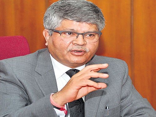 NBHC Managing Director and Chief Executive Officer Anil Choudhary. DH Photo by Srikanta Sharma R