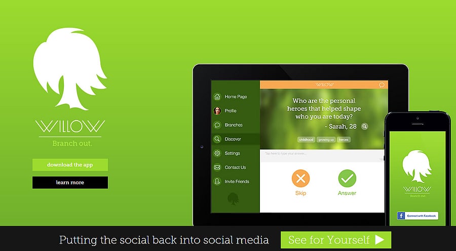 At a loss of words on your first date? You won't be, thanks to a new dating app that sparks conversation.