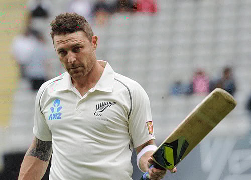The Cricket World Cup which begins here tomorrow may be the tournament that sees the full flowering of Brendon McCullum, not only as a batsman or as New Zealand's captain, but as a man finally comfortable in his own skin. AP file photo