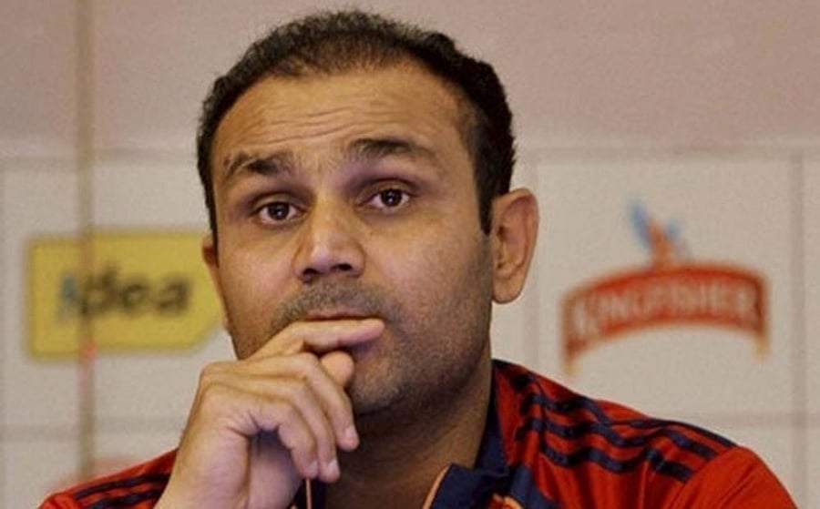 Virender Sehwag .PTI File Photo.