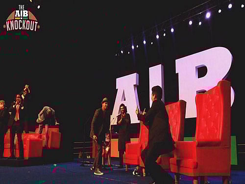 Stand-up comedy group AIB has cancelled its upcoming live tour owing to the controversy generated around its show 'AIB Knockout' last month. Imge Courtesy Twitter.