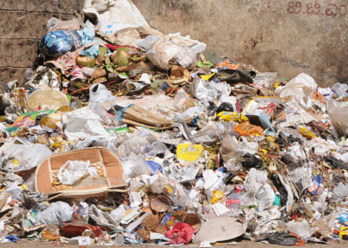 Civic authorities are just not able to thrash out a permanent solution to the City's trash crisis. DH file photo