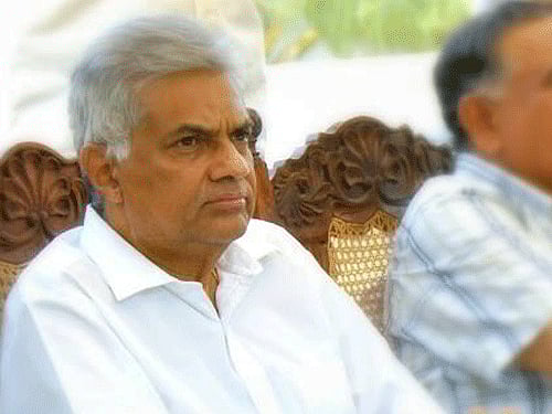 Sri Lankan Prime Minister Ranil Wickramasinghe has indicated reduction of army presence in Tamil areas as time goes on. Image courtesy: Facebook