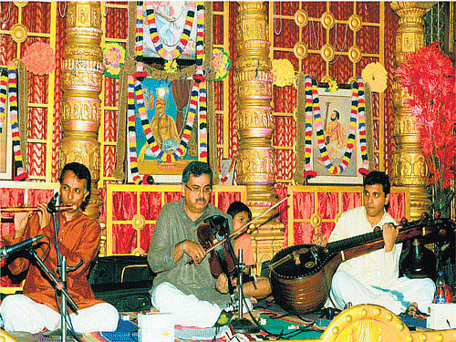 G Ravikiran, H K Venkatram and Ashwin Anand.