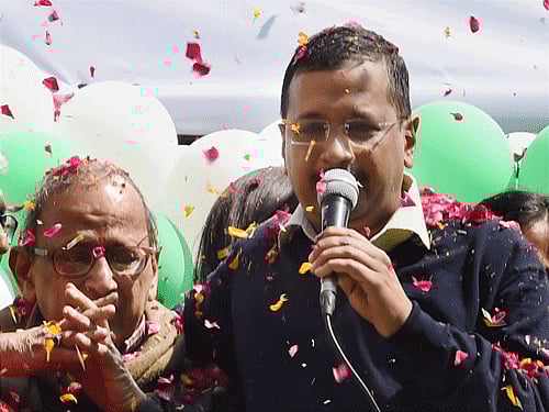 Delhi Chief Minister Arvind Kejriwal will be discharged from the Jindal Naturecure Institute at 2 pm on Monday. PTI file photo