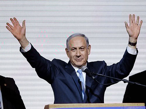 As a triumphant Israeli Prime Minister Benjamin Netanyahu initiated the process of forming the new government, his main rival today ruled out joining it, saying that sitting in the opposition was the only realistic option for his party after it lost the election. Reuters file photo