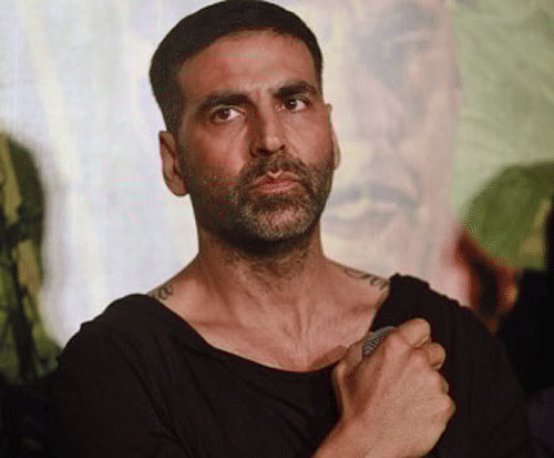 Akshay Kumar as the Gabbar in "Gabbar is back"