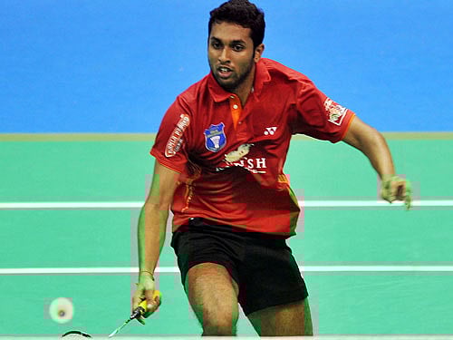 HS Prannoy. DH file photo
