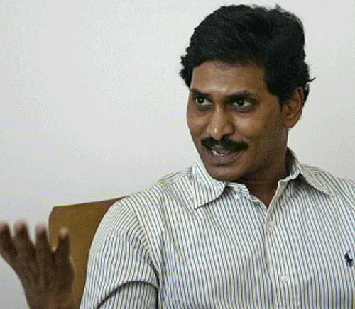 YSR Congress leader Y S Jagan Mohan Reddy. Reuters file photo