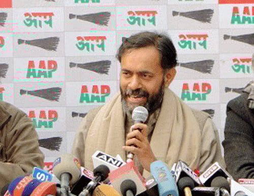 Yogendra Yadav- PTI file photo