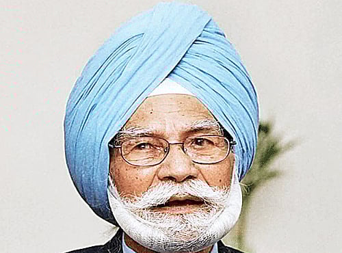 The legendary Balbir Singh Senior. PTI file photo
