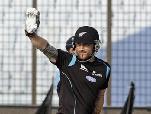 Brendon McCullum. AP File Photo.