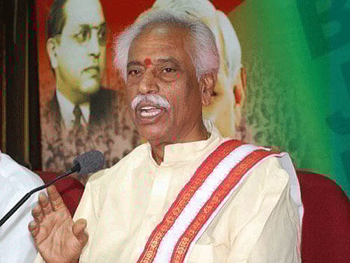 Union Minister of State for Labour and Employment Bandaru Dattatreya. PTI File Photo