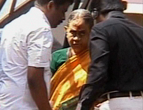 Karunanidhi's wife Dayalu Ammal. PTI File photo