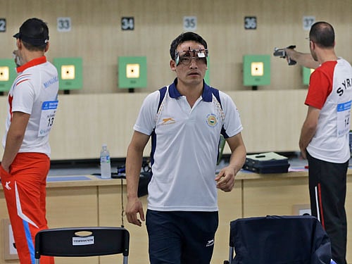 This is Jitu's seventh consecutive medal in world shooting events, a run which started way back in June 2014, according to a National Rifle Association of India (NRAI) release. AP File Photo.