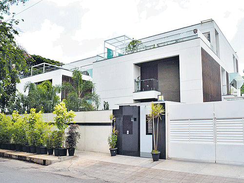CELEB QUOTIENT Superstar Puneeth Rajkumar's home. dh PHOTO by B S neha