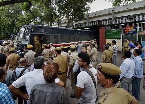 The centre told the court that the plea was "communal petition", adding: "Why should this (petition) be concerned with churches only, all the places of worship should be protected irrespective of the religion." PTI File Photo.
