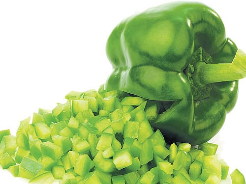 They provide a subtle hit of a bitter, fresher, cooler flavour, as well as more of a crunch. John Willoughby swears by the green bell peppers, elaborating on why he favours them so much.