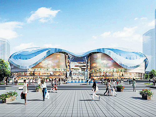 Largest monocoque  roof structure