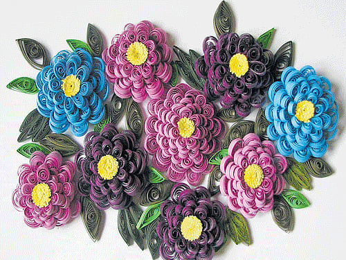 colourful A wall hanging.