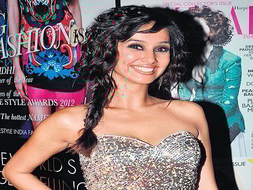 enthusiastic  Shibani Dandekar
