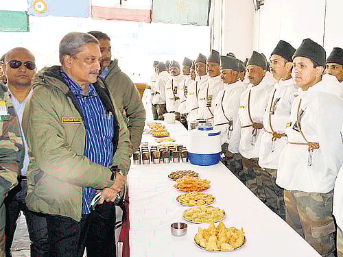 Union Defence Minister Manohar. PTI file photo