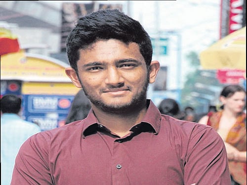 ambitious Pavan Srinivas DH Photo by SK Dinesh