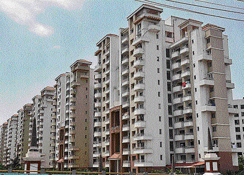 Apartment. DH file photo for representation only