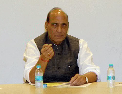 At a high-level meeting, chaired by Home Minister Rajnath Singh and attended by Defence Minister Manohar Parrikar and others, took stock of the situation arising out of the ambush. PTI (file)