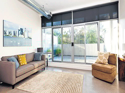 The lighter the colour of the walls, the bigger the house will look.