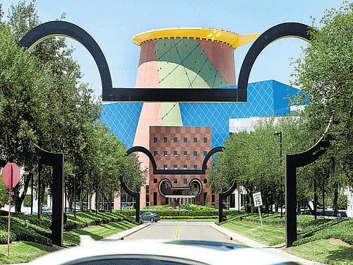 The Team Disney building near Walt Disney World, where about 250 Disney employees were told in late October that they would be laid off. The layoffs are raising questions on outsourcing companies that are using temporary visas to replace them.  NYT
