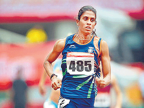 MR Poovamma clinched silver in 400M in the Asian Athletics Championships in Wuhan