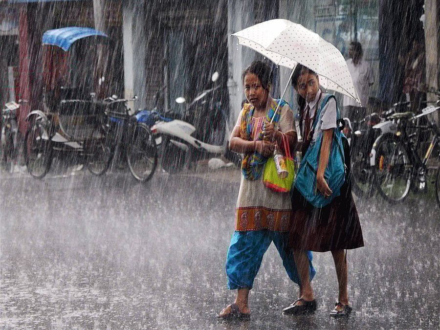 According to Skymet, a private weather forecasting agency, the offshore trough running from south Gujarat coast up to Kerala is causing rain in the region.