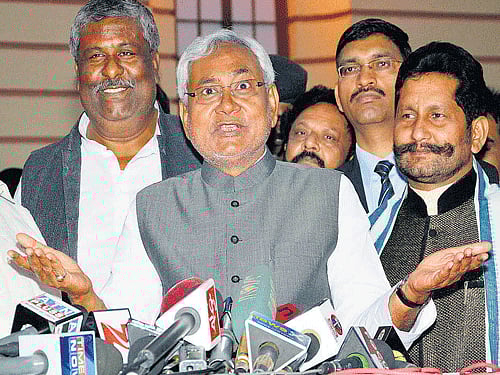 Bihar Chief Minister Nitish Kumar. PTI file photo