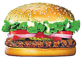 Mutton whopper without cheese. DH