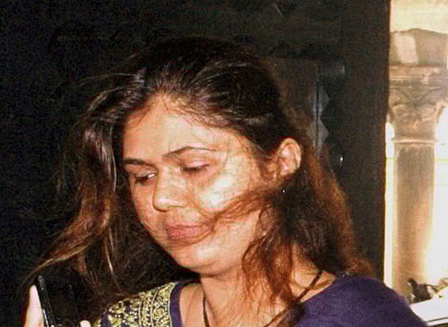 'I withstood the burden of loss of my father a year back. I've been carrying the burden of tremendous expectations of people since then. But, these baseless allegations have crossed all limits. I have done no wrong,' she said. PTI file photo