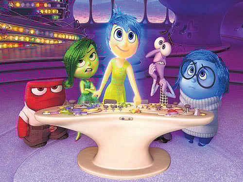 A scene from the film