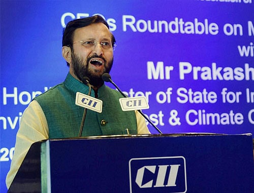 Union Environment Minister Prakash Javadekar. PTI file photo
