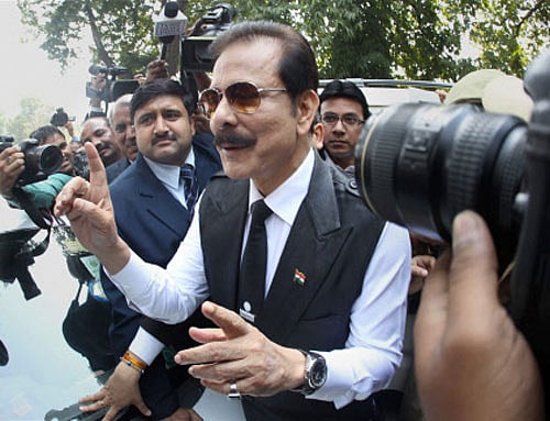 Subrata Roy, pti file photo