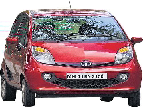 Welcome back Tata GenX Nano XTA.  DH photos by B K Janardhan