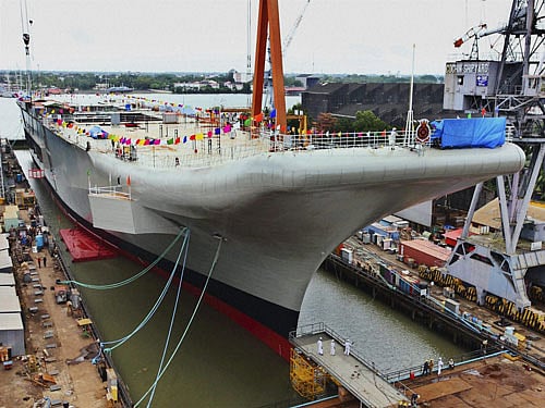 Cochin shipyard. PTI File Photo.